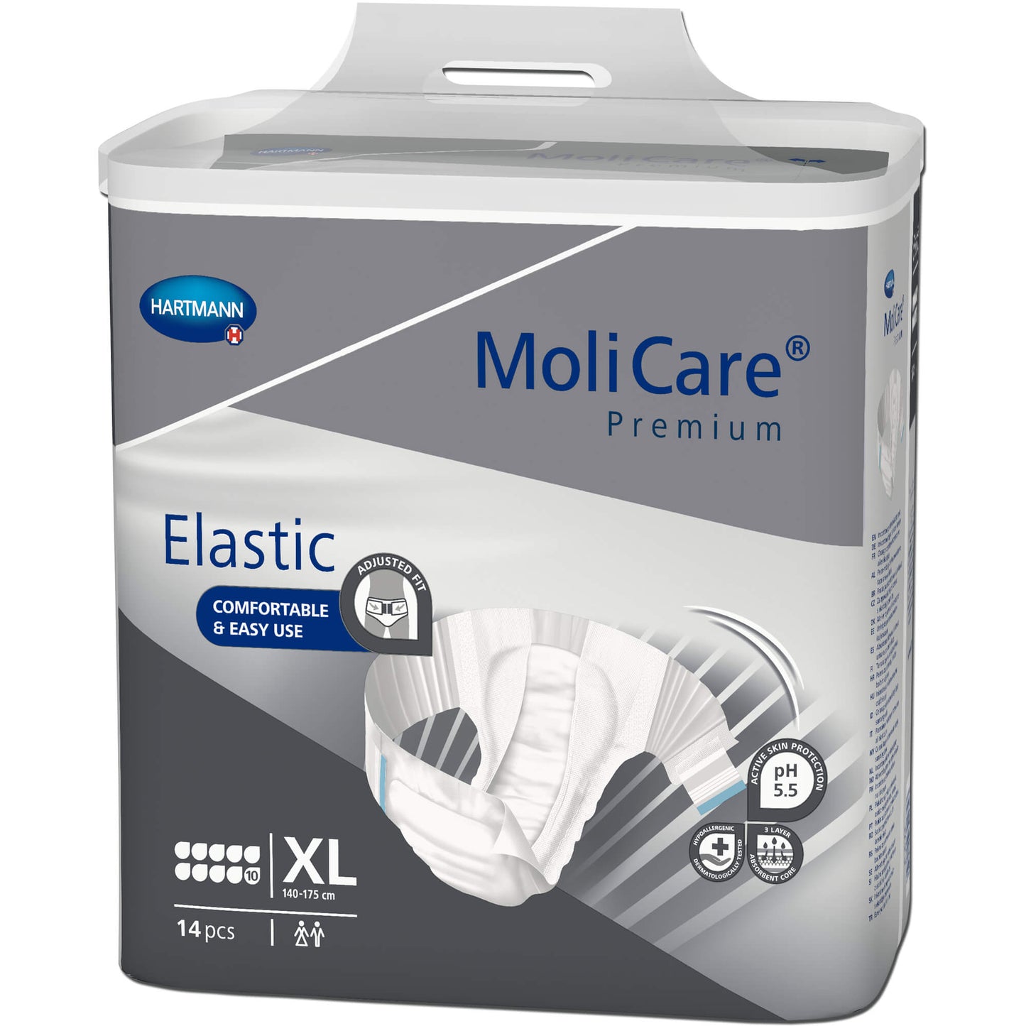 MOLICARE Premium Elastic Slip 10 Tropfen Gr.XL 14 St
