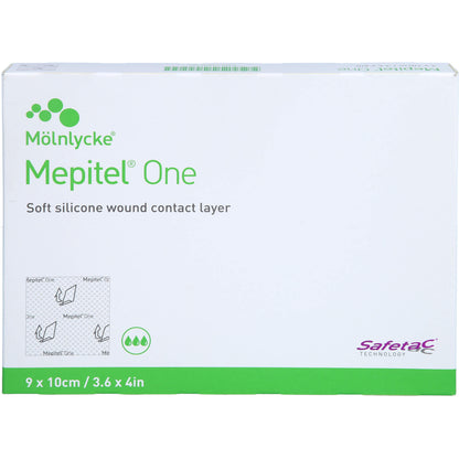 MEPITEL One 9x10 cm Silikon Netzverband 5 St