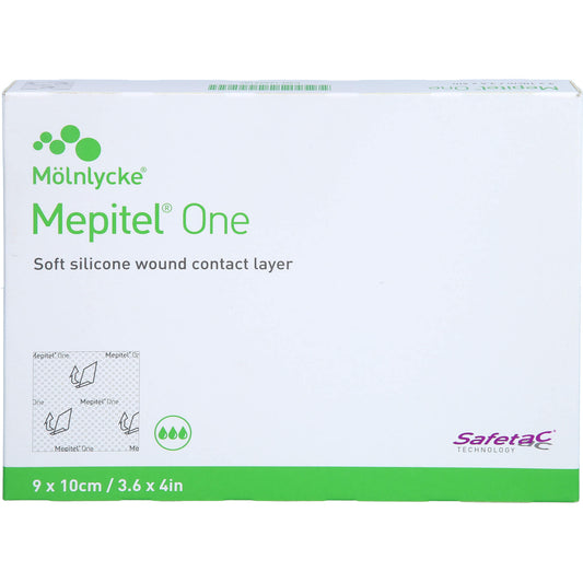 MEPITEL One 9x10 cm Silikon Netzverband 5 St