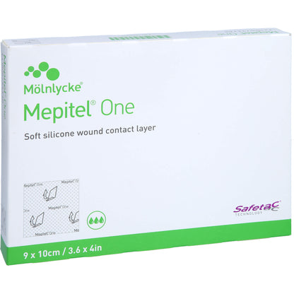MEPITEL One 9x10 cm Silikon Netzverband 5 St