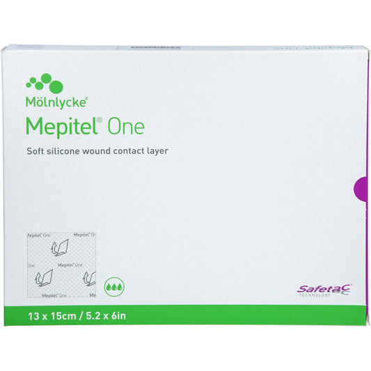 MEPITEL One 13x15 cm Silikon Netzverband 5 St