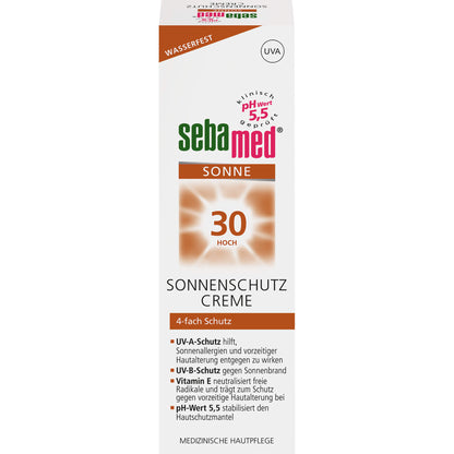 SEBAMED Sonnenschutz Creme LSF 30 75 ml