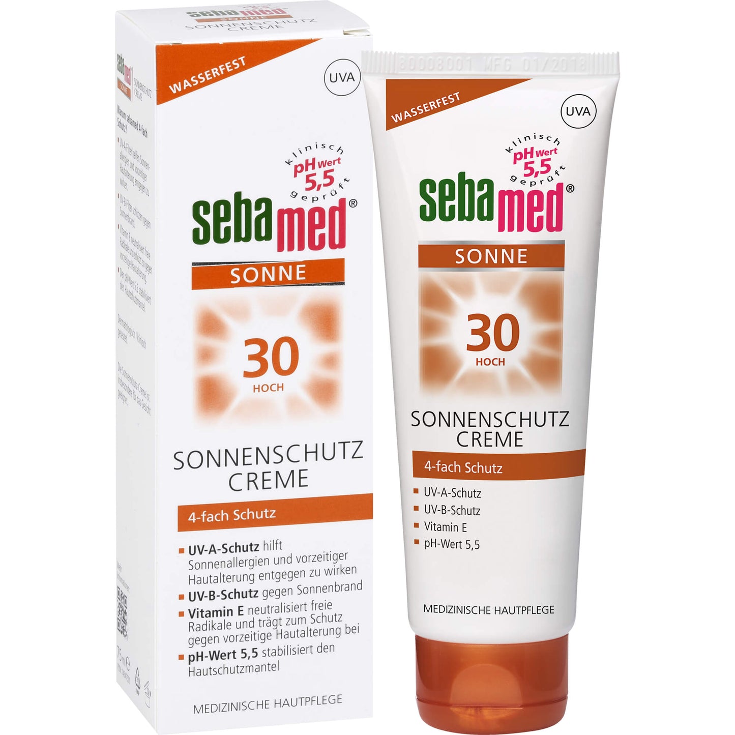 SEBAMED Sonnenschutz Creme LSF 30 75 ml