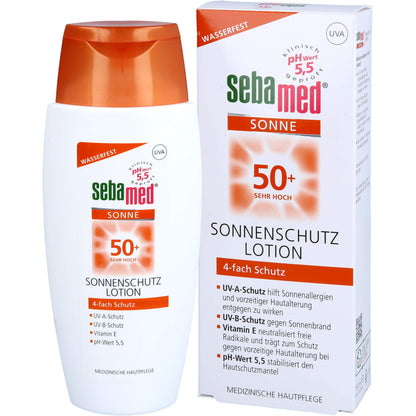 SEBAMED Sonnenschutz Lotion LSF 50+ 150 ml