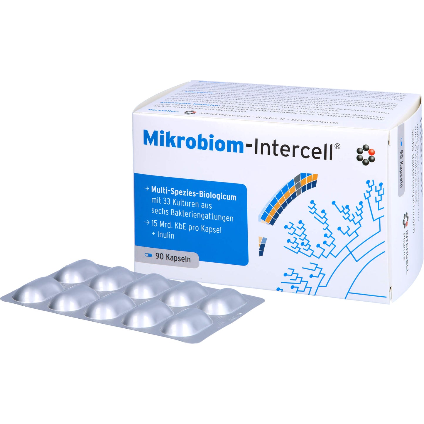 MIKROBIOM-Intercell Hartkapseln 90 St