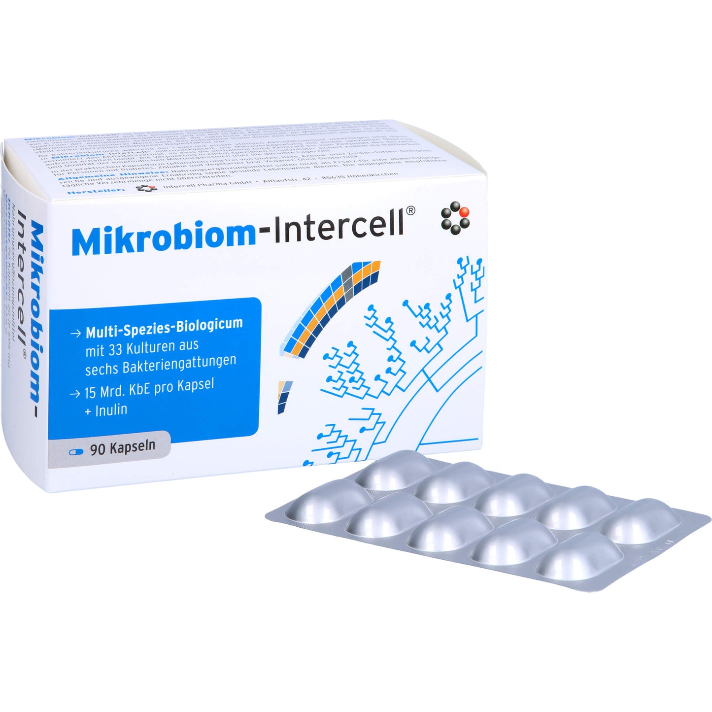 MIKROBIOM-Intercell Hartkapseln 90 St