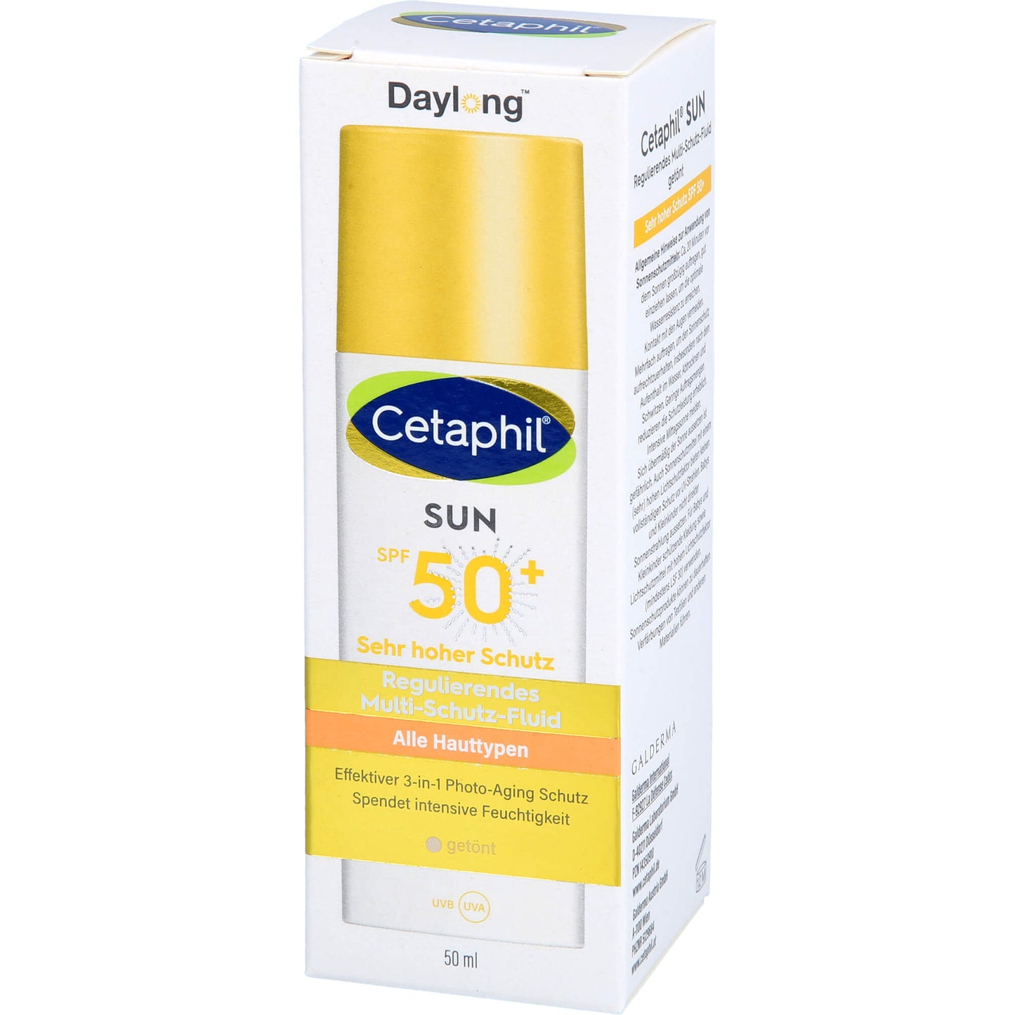 CETAPHIL Sun Daylong SPF 50+ reg.MS-Fluid Ges.getö 50 ml