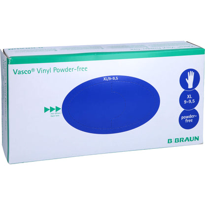 VASCO Vinyl powderfree Unt.Handsch.unsteril XL 100 St