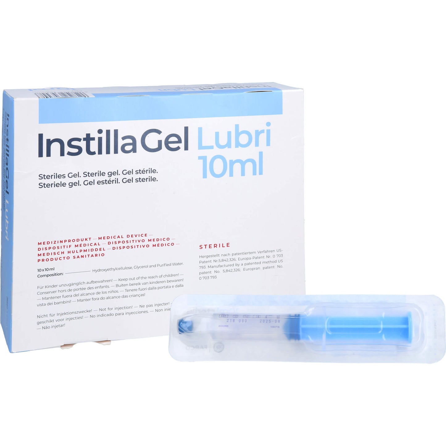 INSTILLAGEL Lubri 10X10 ml