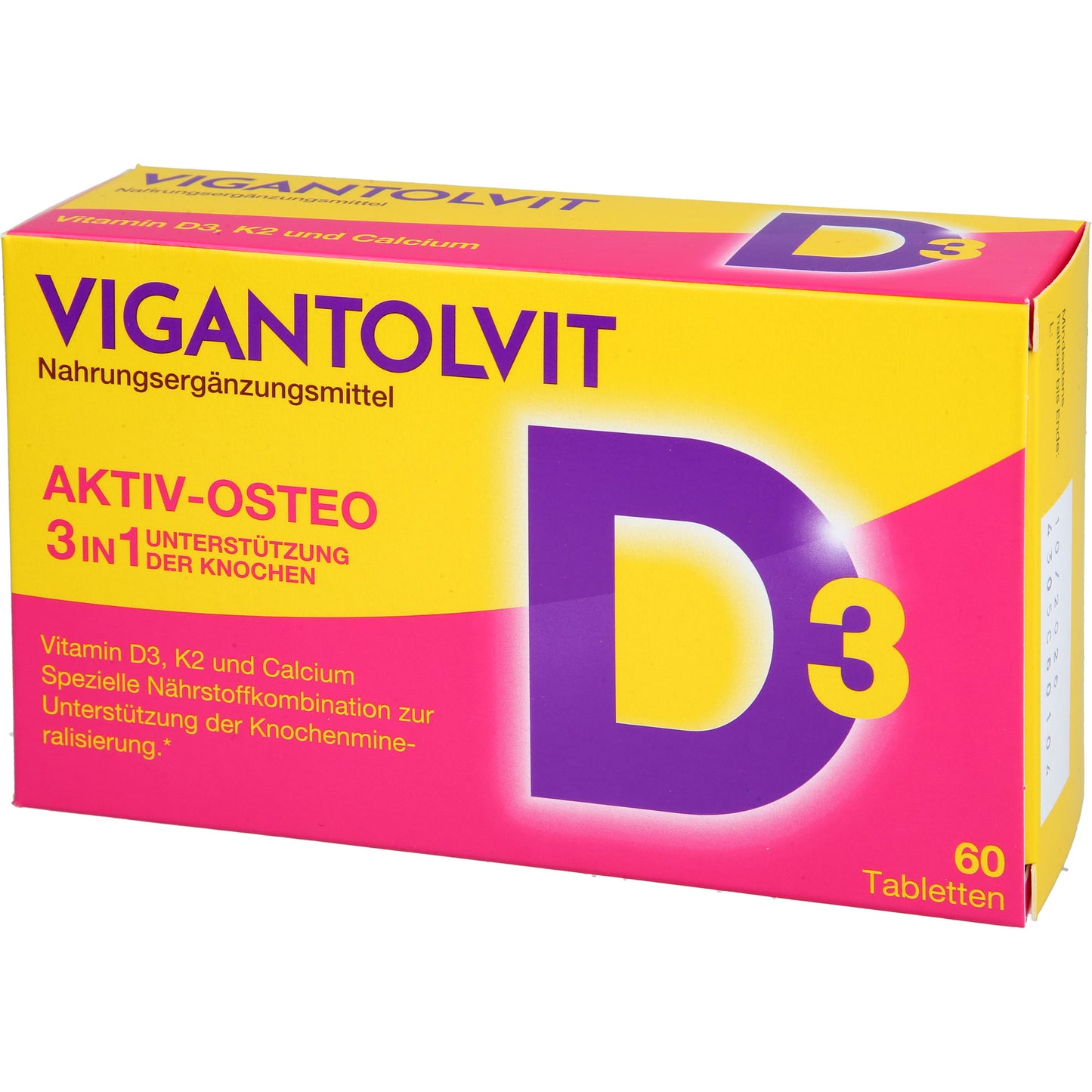 VIGANTOLVIT Vitamin D3 K2 Calcium Filmtabletten 60 St