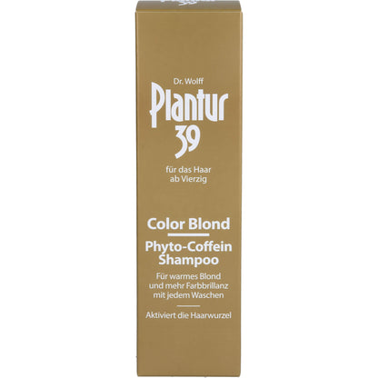 PLANTUR 39 Color Blond Phyto-Coffein-Shampoo 250 ml
