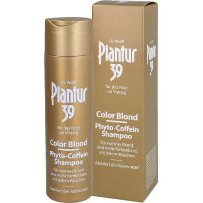PLANTUR 39 Color Blond Phyto-Coffein-Shampoo 250 ml