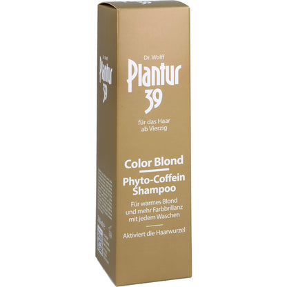 PLANTUR 39 Color Blond Phyto-Coffein-Shampoo 250 ml