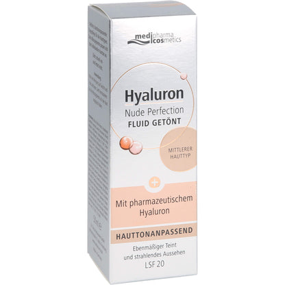 HYALURON NUDE Perfect.Fluid getö.mitt.HT LSF 20 50 ml