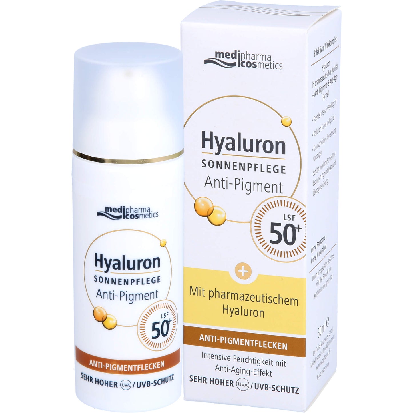 HYALURON SONNENPFLEGE Ges.Anti-Pig.&Anti-Age LSF50 50 ml
