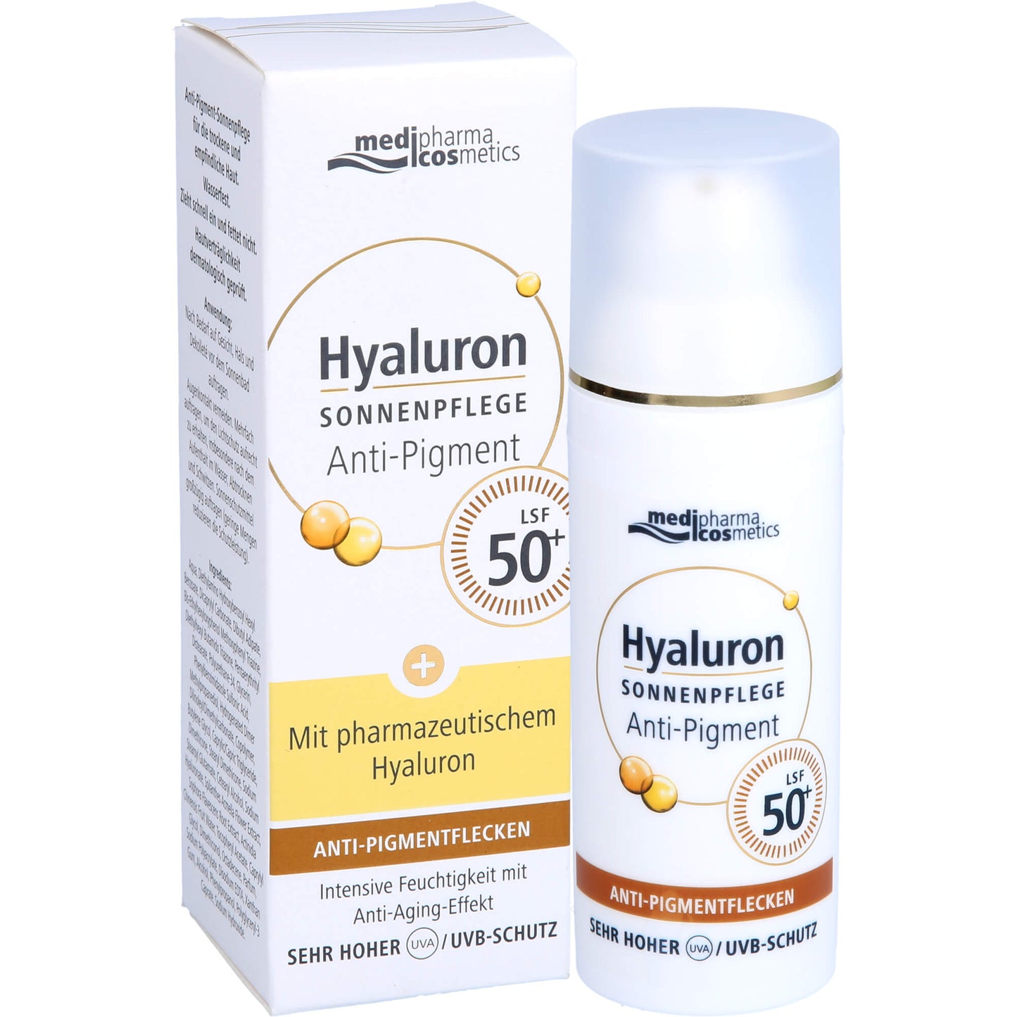 HYALURON SONNENPFLEGE Ges.Anti-Pig.&Anti-Age LSF50 50 ml