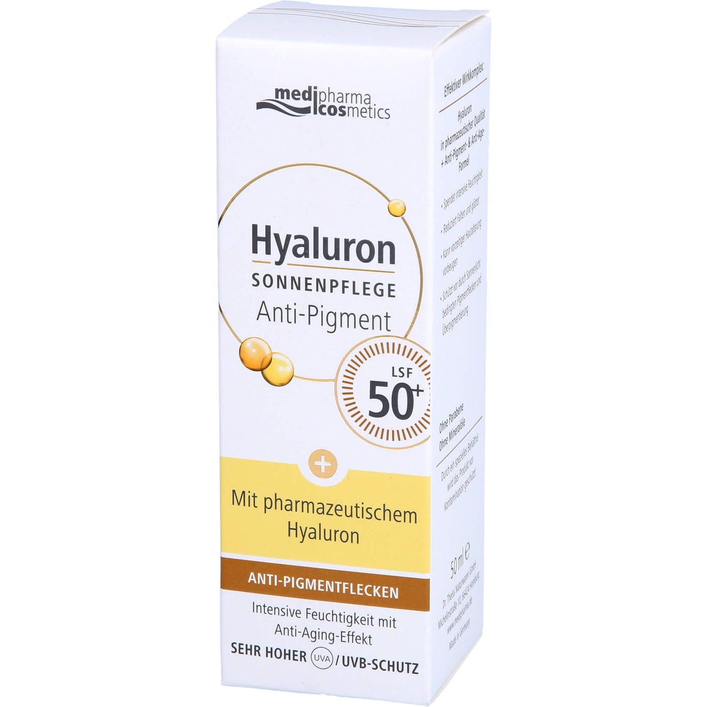 HYALURON SONNENPFLEGE Ges.Anti-Pig.&Anti-Age LSF50 50 ml