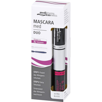 MASCARA med Duo Primer & XL Volumen 10 ml