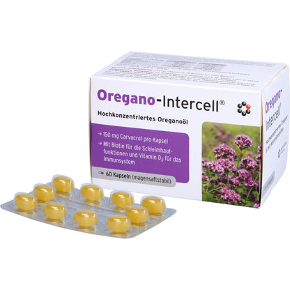 OREGANO-INTERCELL magensaftresistente Weichkapseln 60 St