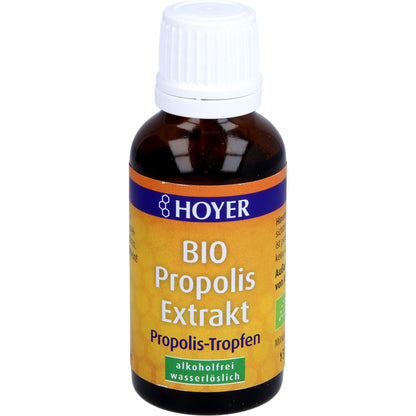 HOYER Propolis Extrakt Bio alkoholfrei wasserlösl. 30 ml