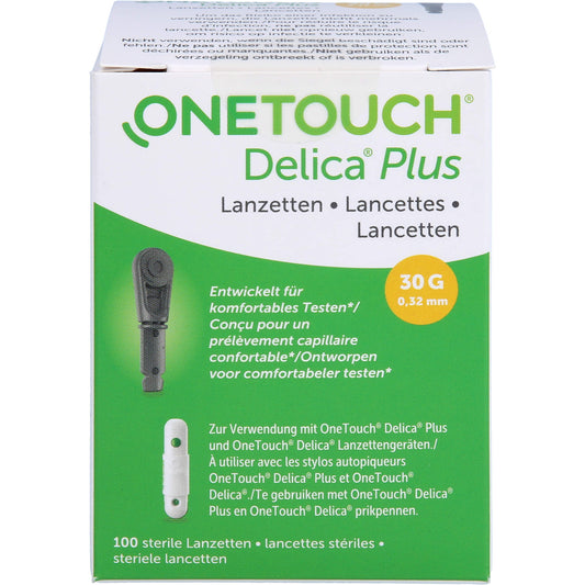 ONE TOUCH Delica Plus Nadellanzetten 100 St
