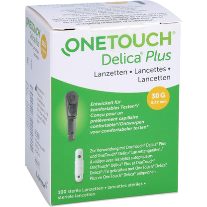ONE TOUCH Delica Plus Nadellanzetten 100 St
