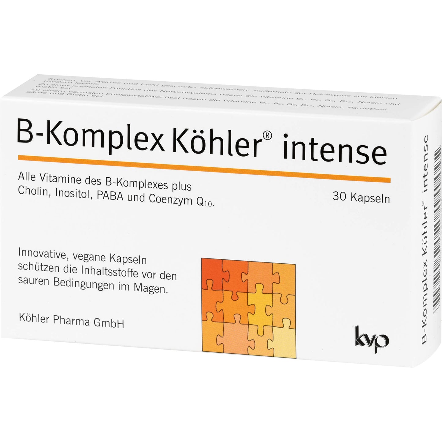 B-KOMPLEX Köhler intense Kapseln 30 St