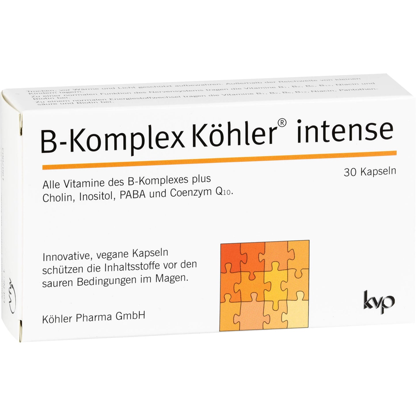 B-KOMPLEX Köhler intense Kapseln 30 St