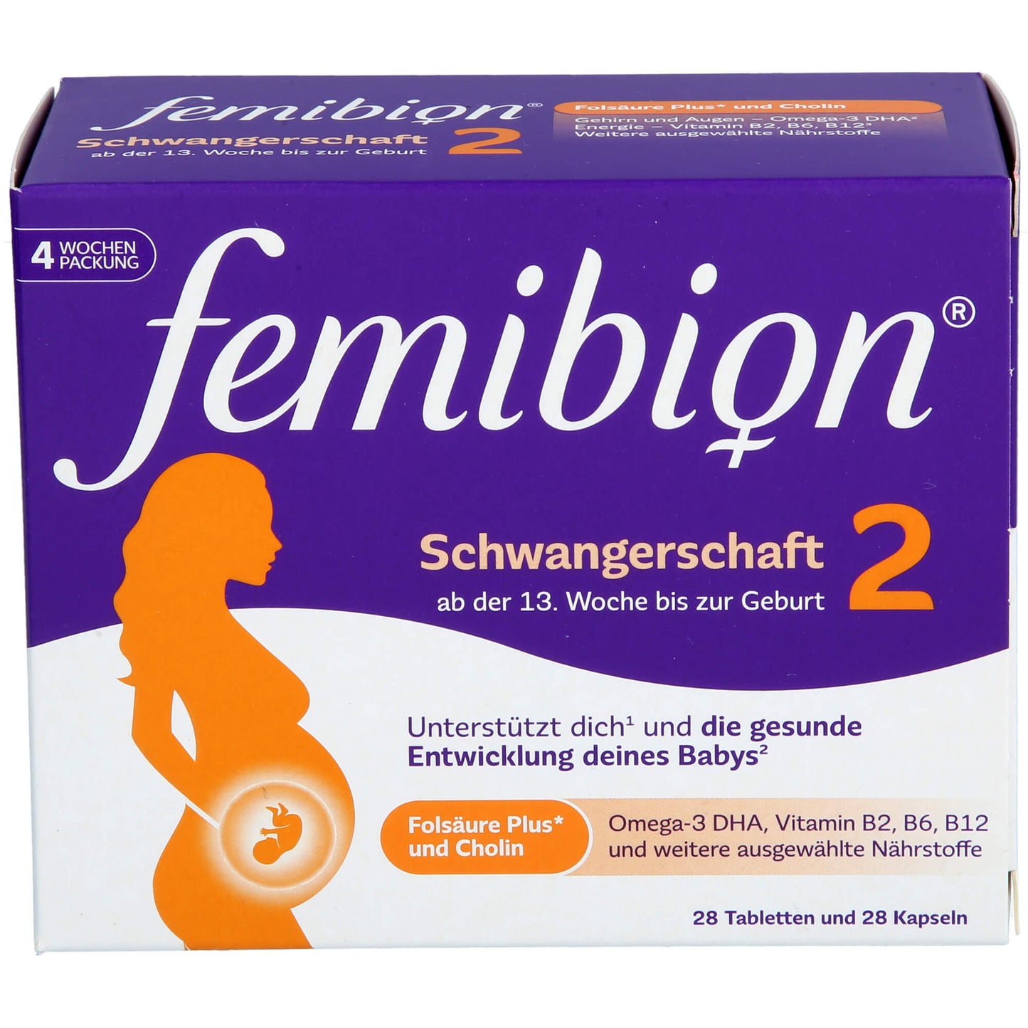 FEMIBION 2 Schwangerschaft Kombipackung 2X28 St
