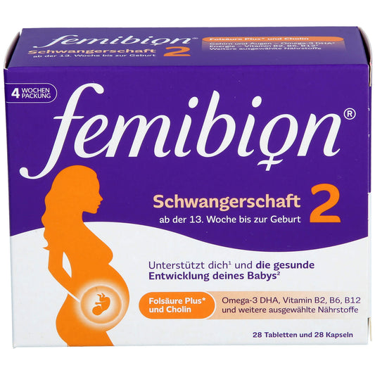 FEMIBION 2 Schwangerschaft Kombipackung 2X28 St