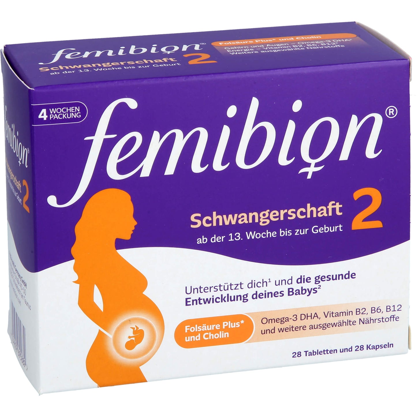 FEMIBION 2 Schwangerschaft Kombipackung 2X28 St