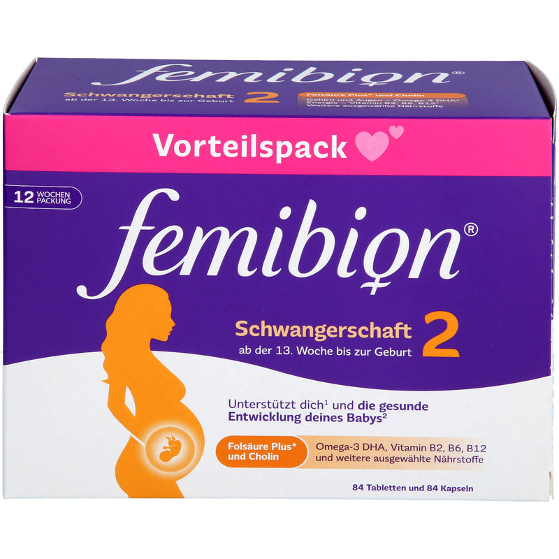 FEMIBION 2 SCHWANGERSCHAFT 2X84 St