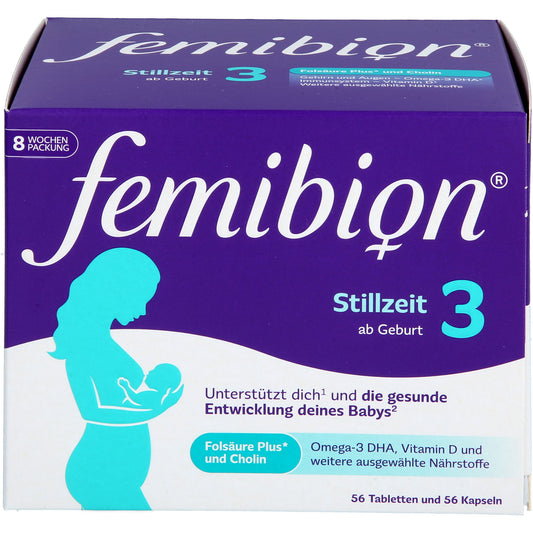 FEMIBION 3 Stillzeit Kombipackung 2X56 St