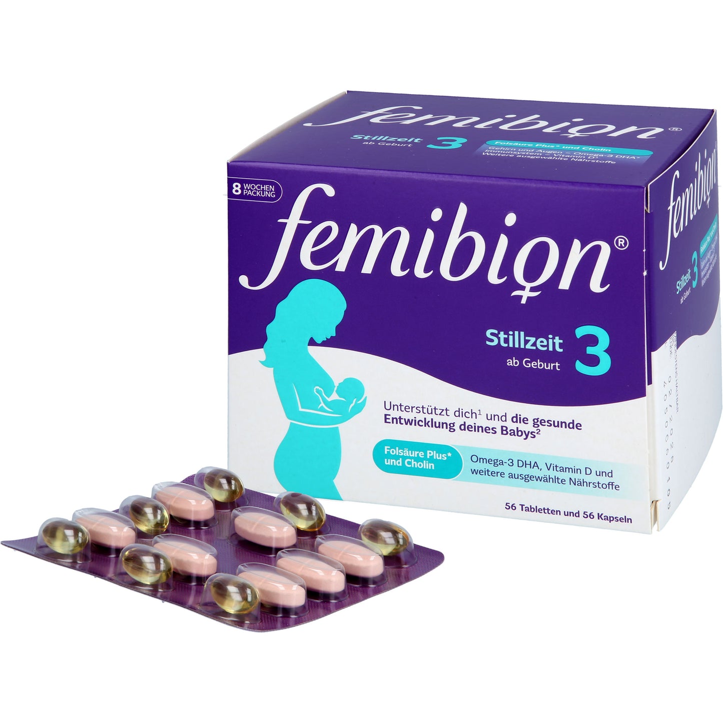FEMIBION 3 Stillzeit Kombipackung 2X56 St