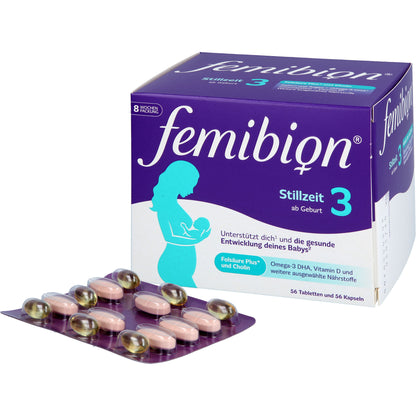 FEMIBION 3 Stillzeit Kombipackung 2X56 St