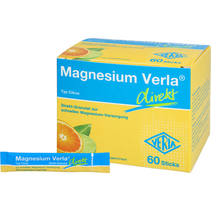 MAGNESIUM VERLA direkt Citrus Granulat 60 St