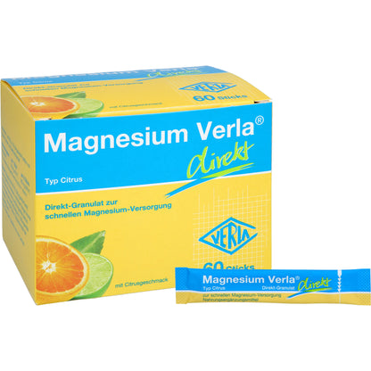 MAGNESIUM VERLA direkt Citrus Granulat 60 St