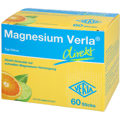MAGNESIUM VERLA direkt Citrus Granulat 60 St