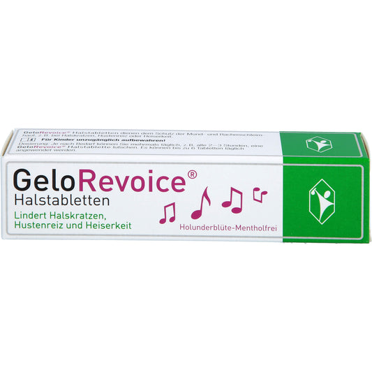 GELOREVOICE Halstabletten Holunderbl.-Mentholfrei 20 St