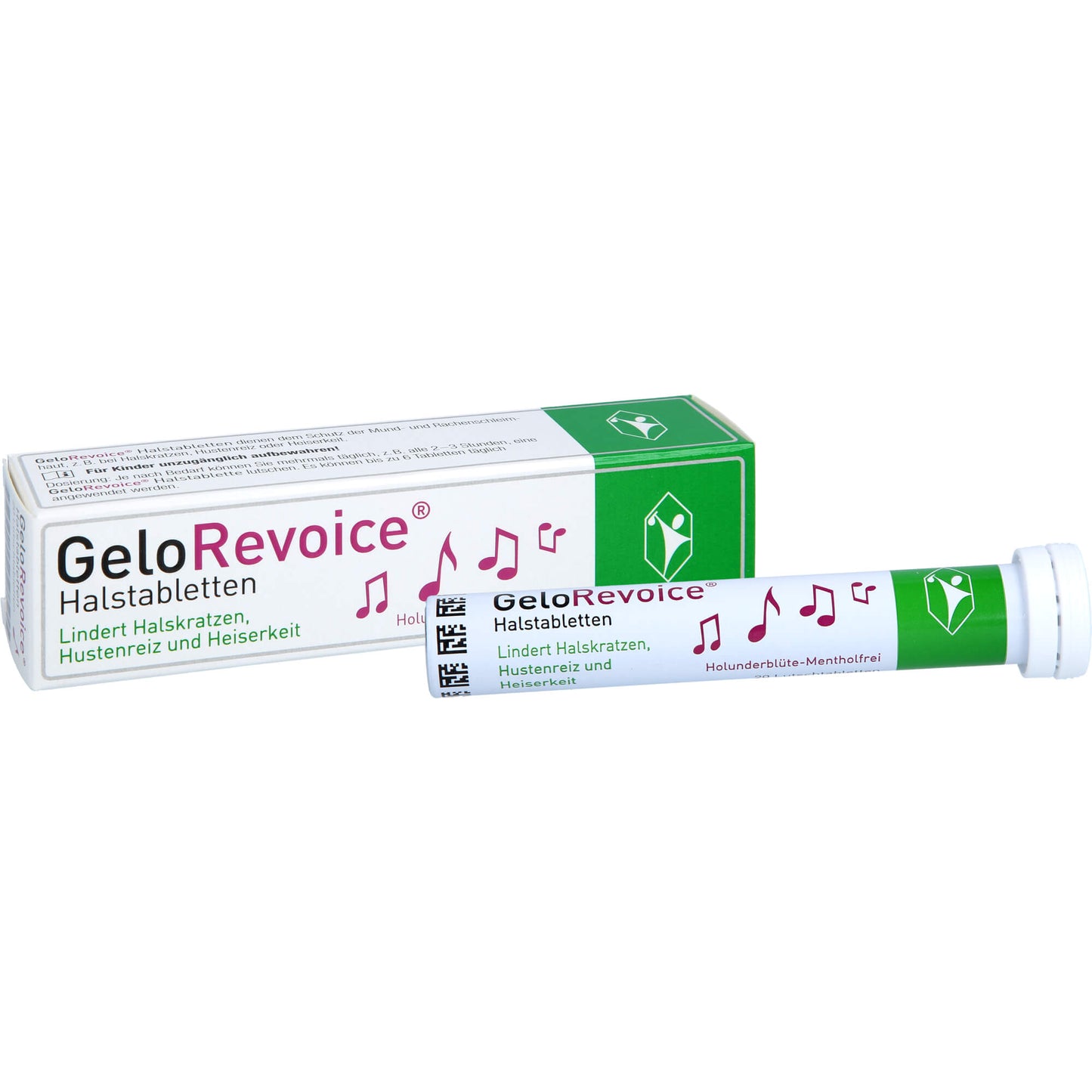 GELOREVOICE Halstabletten Holunderbl.-Mentholfrei 20 St