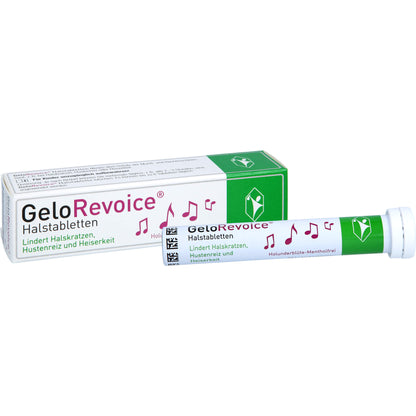 GELOREVOICE Halstabletten Holunderbl.-Mentholfrei 20 St