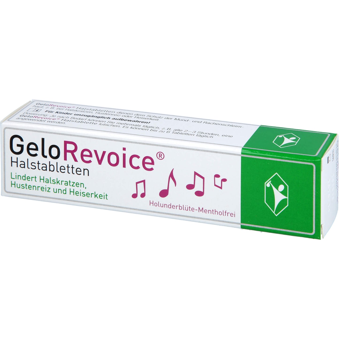 GELOREVOICE Halstabletten Holunderbl.-Mentholfrei 20 St