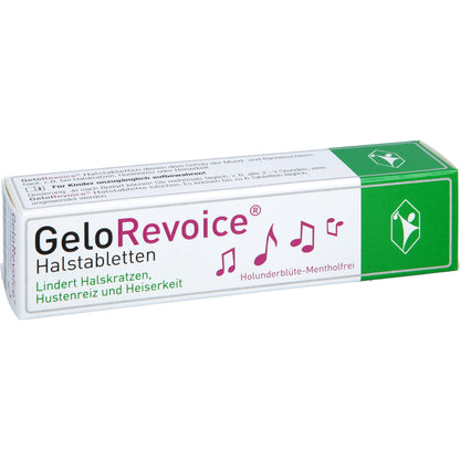 GELOREVOICE Halstabletten Holunderbl.-Mentholfrei 20 St