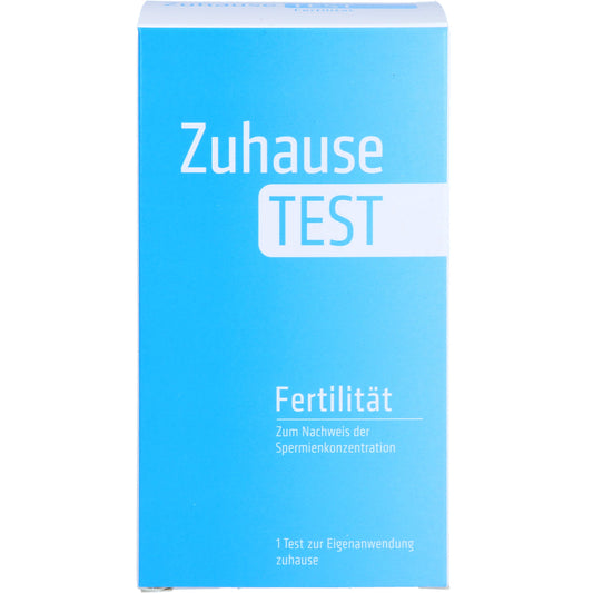 ZUHAUSE TEST Fertilität Samenflüssigkeit 1 St