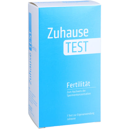 ZUHAUSE TEST Fertilität Samenflüssigkeit 1 St