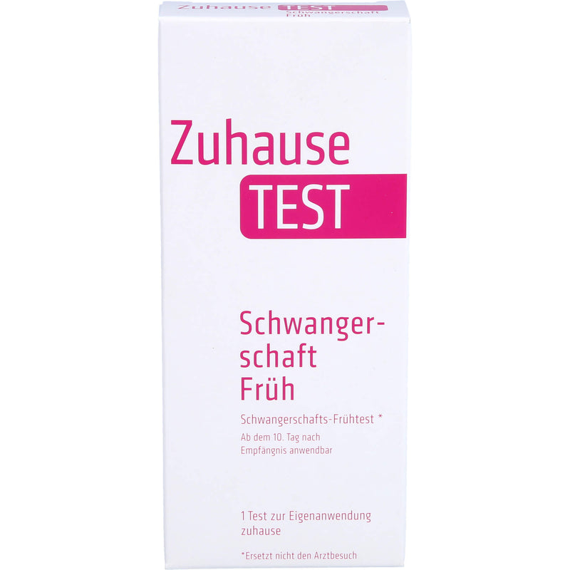 ZUHAUSETEST SCHWANG FRUEH 1 St