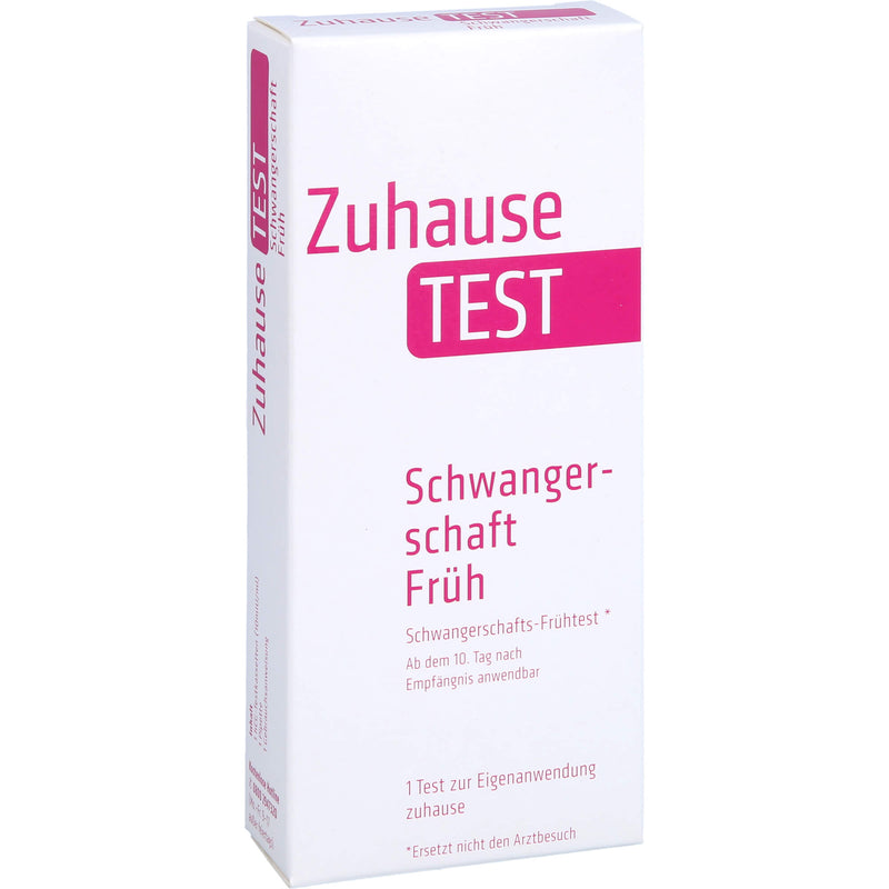 ZUHAUSETEST SCHWANG FRUEH 1 St