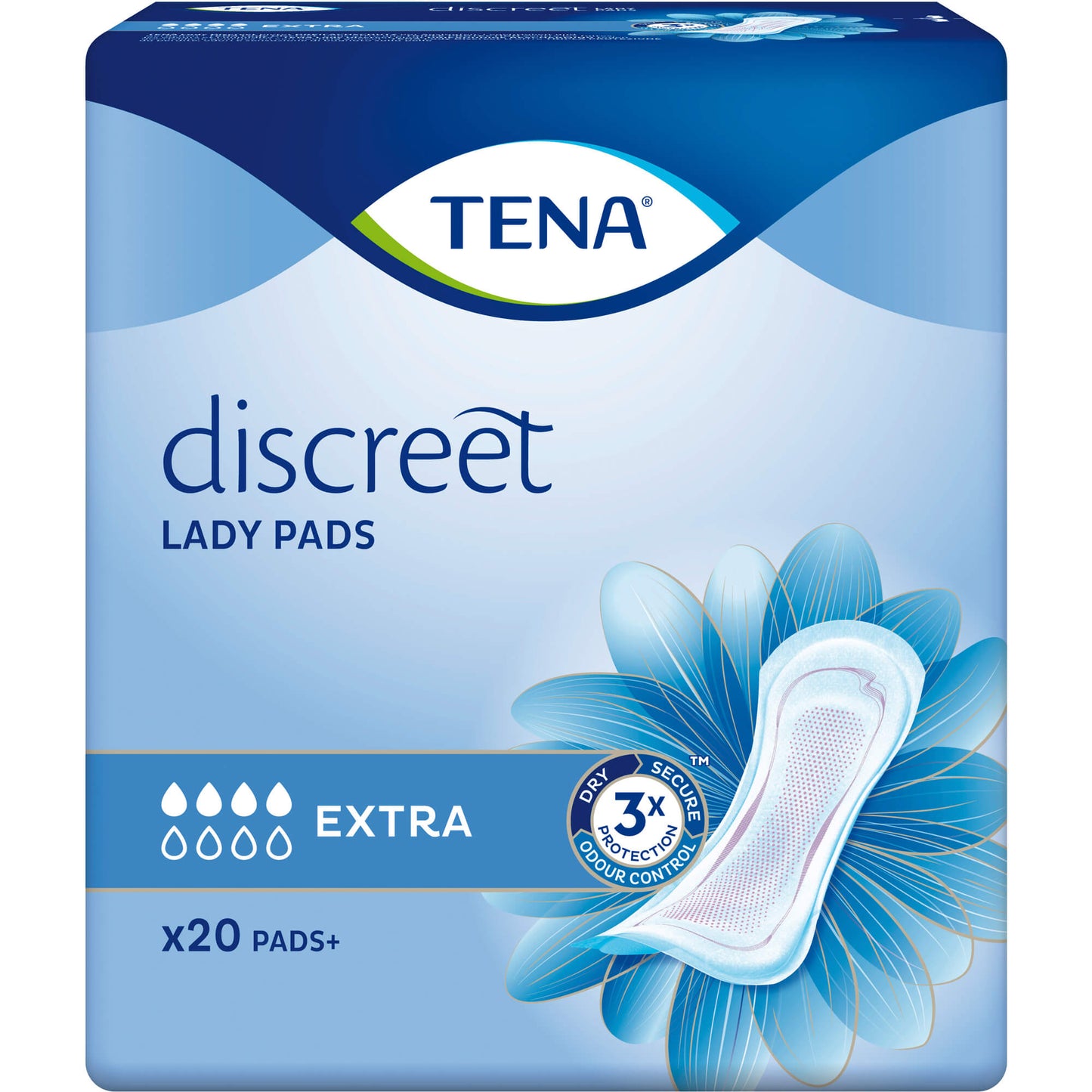 TENA LADY Discreet Inkontinenz Einlagen extra 20 St