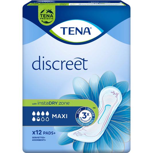TENA LADY Discreet Inkontinenz Einlagen maxi 12 St