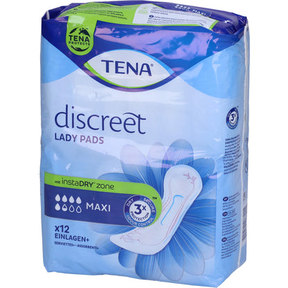 TENA LADY Discreet Inkontinenz Einlagen maxi night 12 St